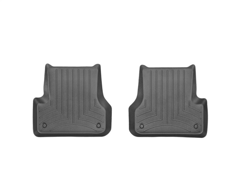 WeatherTech 12+ Audi A6 Rear FloorLiner Black 443742