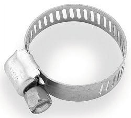 Helix Racing Products  111-6208; Stainless Steel Hose Clamps 10-25-mm 10-Pack
