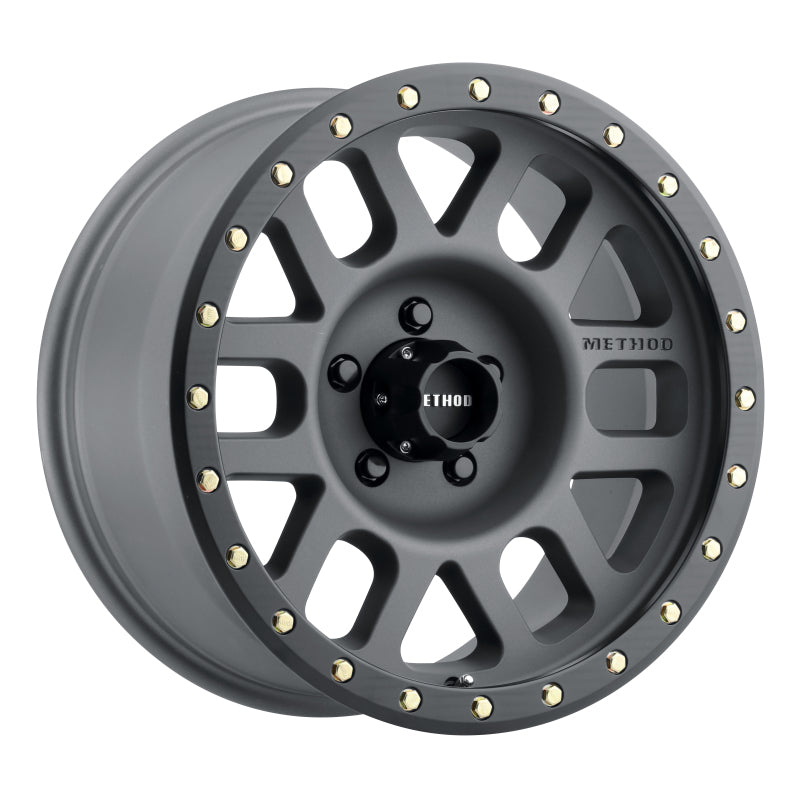 Method MR309 Grid 18x9 +18mm Offset 5x150 116.5mm CB Titanium/Black Street Loc Wheel MR30989058818