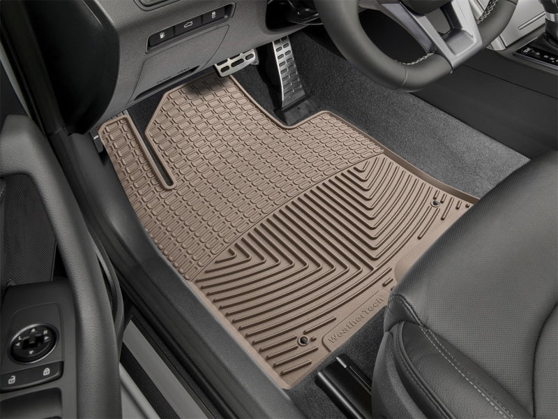 WeatherTech 2016+ Hyundai Sonata Front Rubber Mats Tan (Fits Hybrid-Does Not Fit Plug-In Hybrid) W385TN