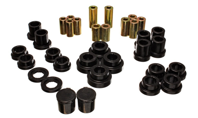 Energy Suspension 00-09 Honda S2000 Black Rear End Control Arm Bushing Set 16.3121G