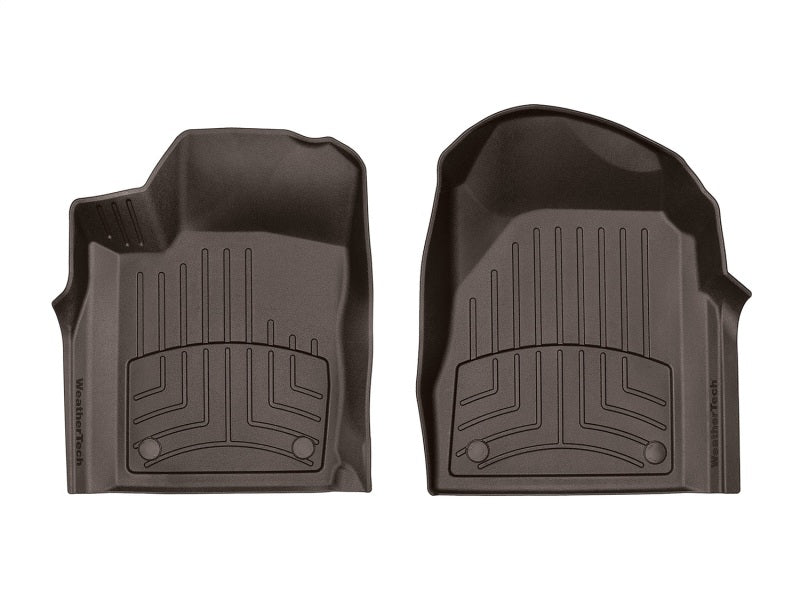 WeatherTech 2016+ Compatible with Dodge Durango / compatible with Jeep Grand Cherokee Front Floorliner HP Cocoa 479301IM