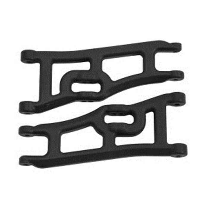 RPM R-C Products RPM70662 Wide Front A-arms for the Traxxas E Rustler & Stampede 2wd - Black
