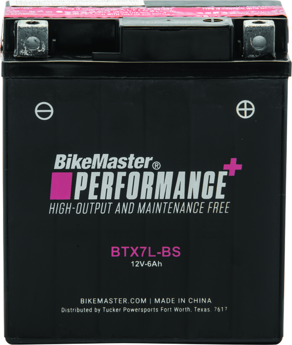 BikeMaster BTX7L-BS Battery 781318