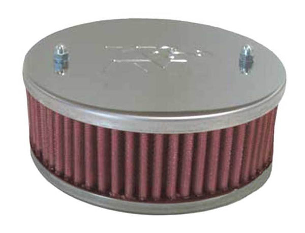 K&N Universal Custom Air Filter Oval 1.375in Flange / 4.875in ID / 2.25in Overall Height 56-9093