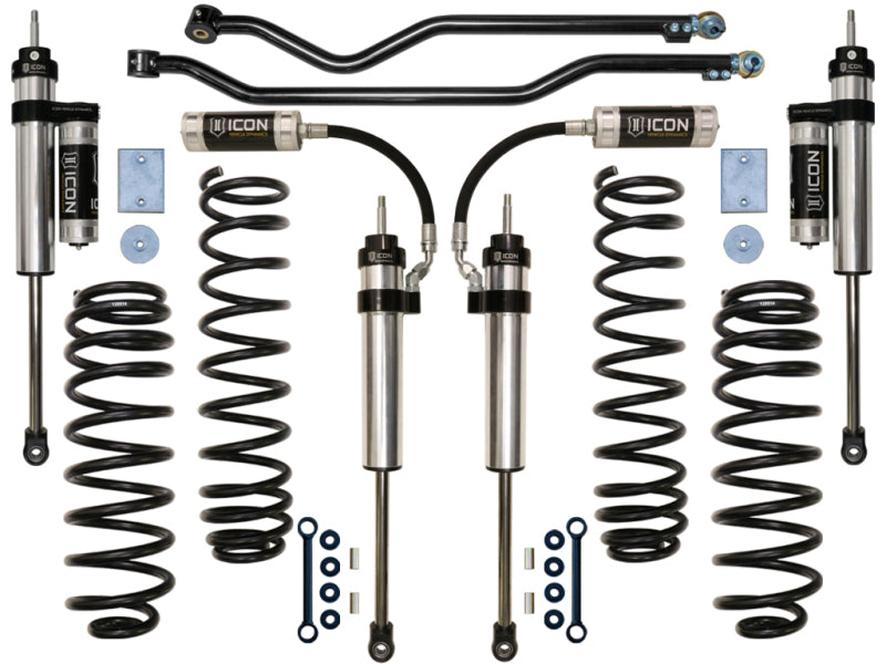 ICON 07-18 compatible with Jeep Wrangler JK 3in Stage 4 Suspension System K22004
