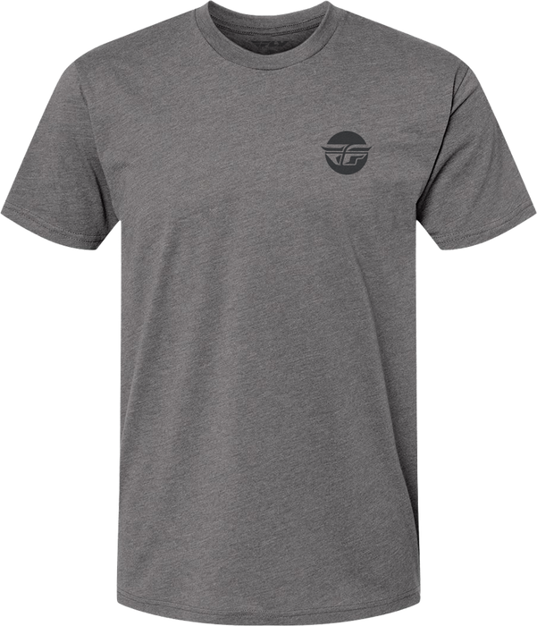 Fly Racing 352-0076S Fly Prime Tee Grey Heather Sm