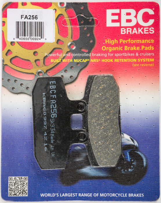 EBC Brakes FA256 Disc Brake Pad Set