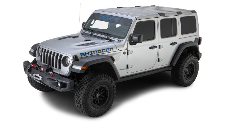 Rhino-Rack 18-20 compatible with Jeep Wrangler JL 4 Door 3 Base Backbone Mounting System RJLB1