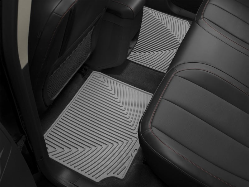 WeatherTech 2021+ Ford F-150 SuperCrew/Raptor Rear Rubber Mats Grey W586GR