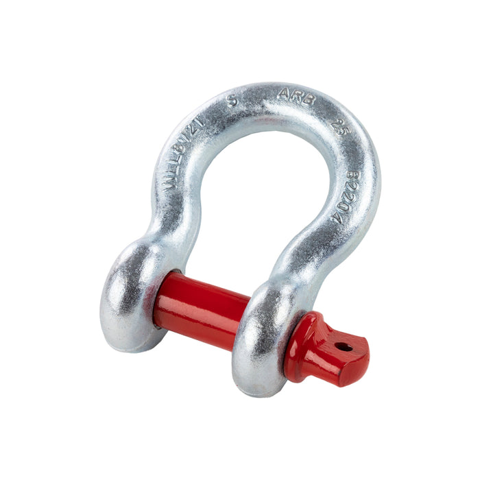 Arb Compatible With/Replacement 2016 Recovery Bow Shackles 25Mm 8.5T Rated Type S Recovery Bow Shackles ARB2016