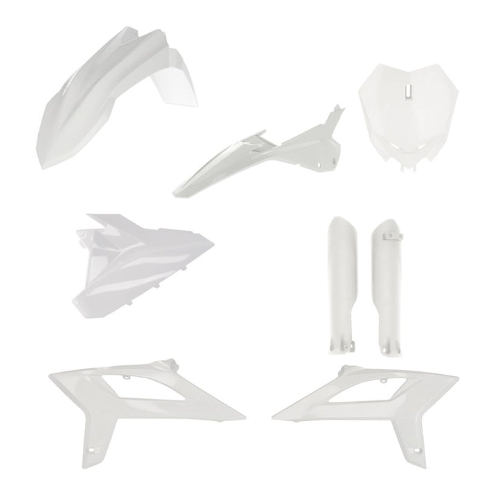 Acerbis 2936280002 Full Plastic Kit White