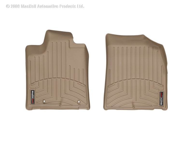 WeatherTech 08-13 Toyota Highlander Front FloorLiner Tan 451311