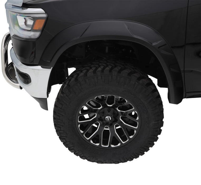 Bushwacker Drt Extended Front & Rear Fender Flares 4-Piece Set, Black, Smooth Finish Fits 2017-2022 Ford F-250 W/ 6.8' Or 8.2' Bed, F-350 Super Duty W/ 8.2' Bed 20951-02