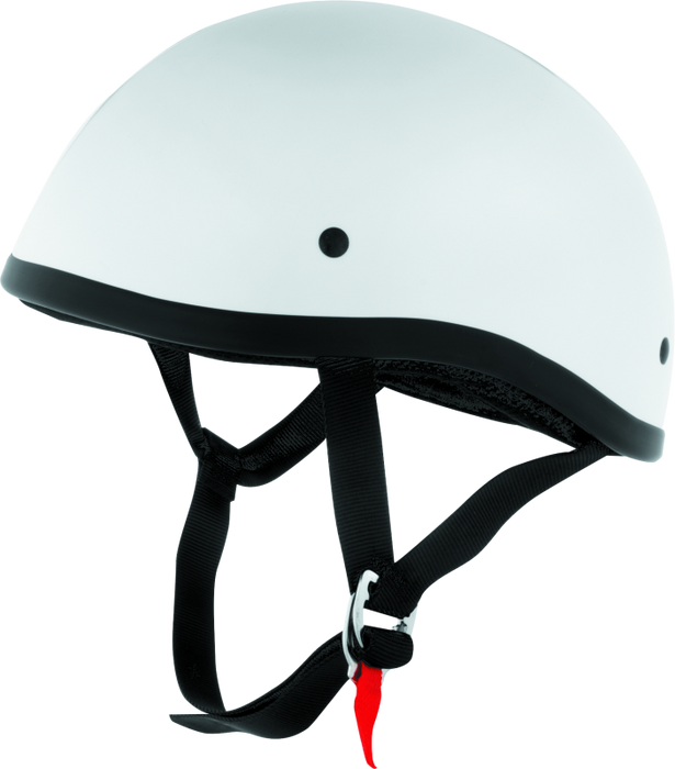 Skid Lid Original Solid Motorcycle Helmets - White - Medium
