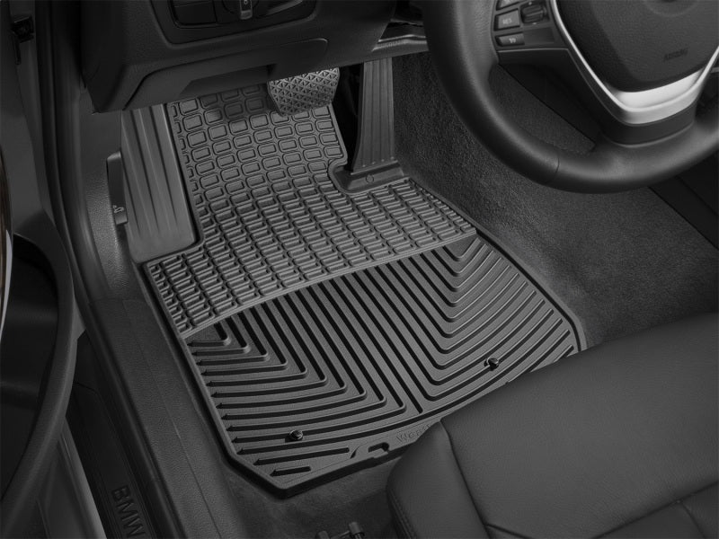 WeatherTech 12+ BMW 3-Series (F30) Front Rubber Mats Black W267