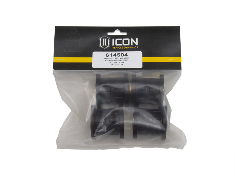 Icon 58450 58451 Replacement Bushing And Sleeve Kit 614504