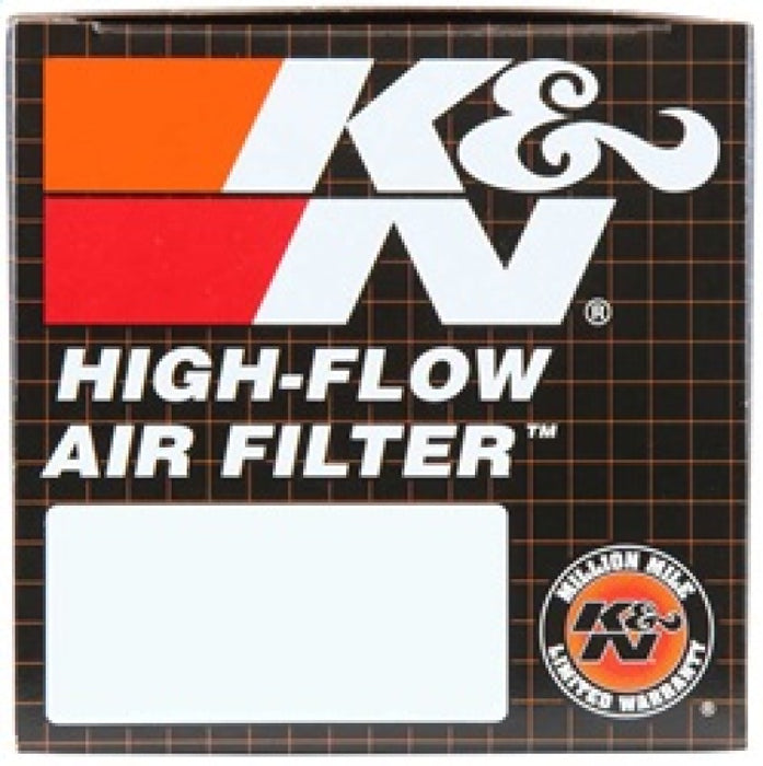 K&N Universal Chrome Filter 2.25in Flange / 3.5in Base / 2in Top / 4in Height 2 Per Box RC-1252