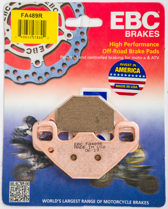 EBC Brakes FA489R Disc Brake Pad Set