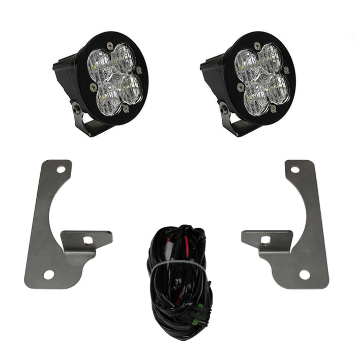 Baja Designs 13-16 compatible with Jeep JK Rubicon X/10th Anne/Hard Rock Squadron-R Pro LED Light Kit 597523