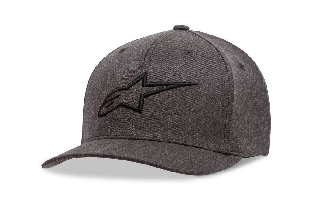 Alpinestars Standard Curve Hat Charcoal/Black Lg/XL, Multi, one_Size