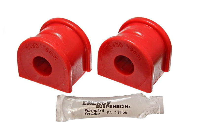 Energy Suspension 97-04 Chevy Corvette Red 19mm Rear Sway Bar Bushing Set Reuse OE Brackets 3.5201R