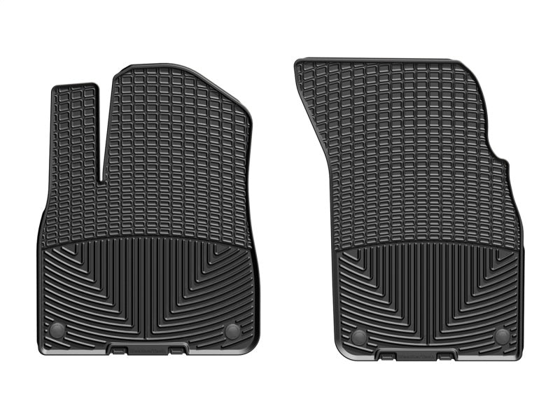 WeatherTech 2017+ Audi Q7 Front Rubber Mats Black W376