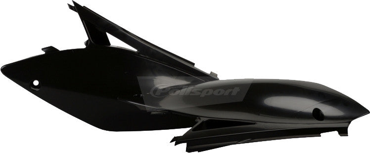 Polisport Side Panel Set (Black) for 09-12 Kawasaki KX250F