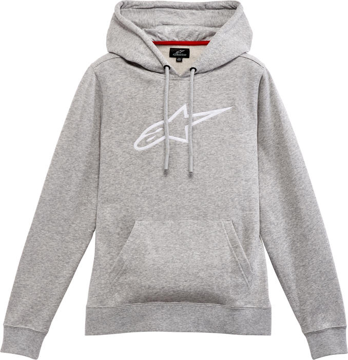 Alpinestars Women's Ageless V2 Hoody (X-SMALL) (GREY HEATHER)