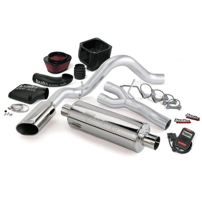 Banks Power 10 Chevy 5.3L ECSB FFV Stinger System SS Single Side-Exit Exhaust w/ Chrome Tip 48045