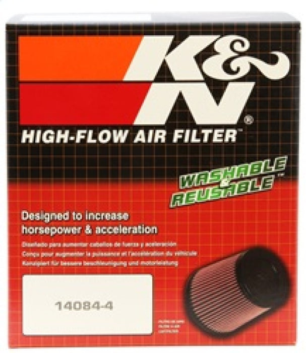 K&N Universal Clamp-On Air Filter: High Performance, Premium, Washable, Replacement Filter: Flange Diameter: 2.75 In, Filter Height: 4 In, Flange Length: 0.75 In, Shape: Round Tapered, RU-5128