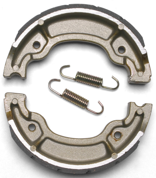 EBC Brakes Grooved Brake Shoe Compatible for Yamaha RT180 1997 Front and Rear