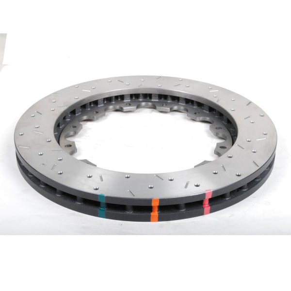 DBA 08-20 Compatible with Nissan 370Z 5000 Rotor XS Crossdrilled & Slotted w/Replacement NAS Nuts KP 52314.1XS
