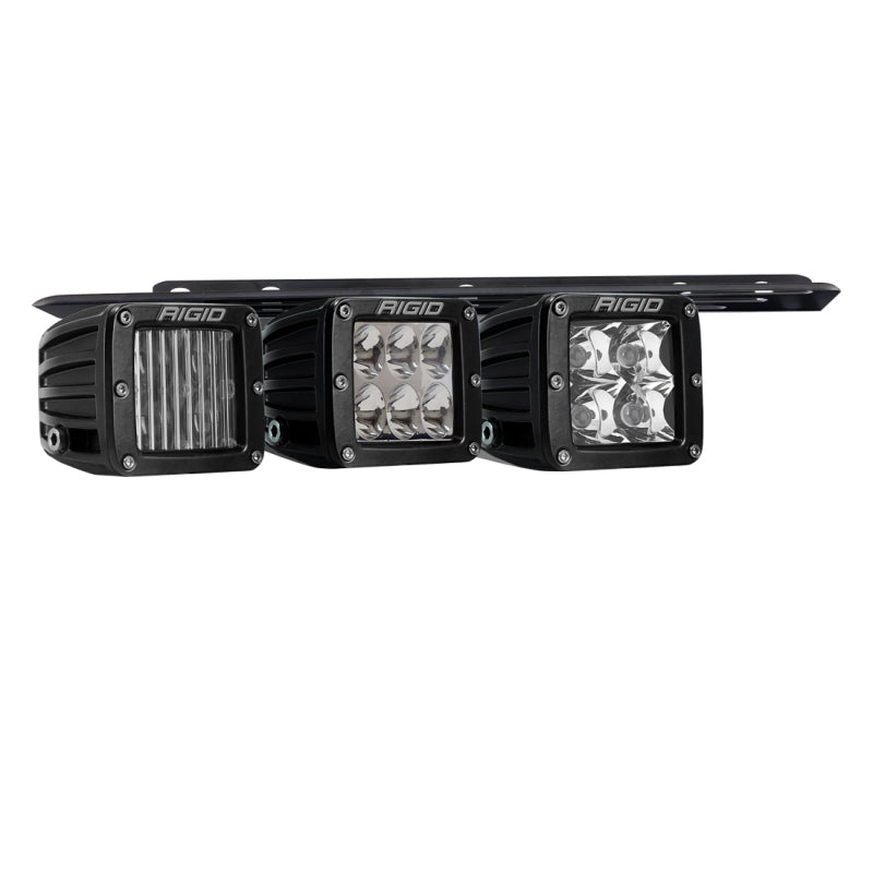 RIGID 2021+ Fits Ford Raptor Triple Fog Lights Kit 46738