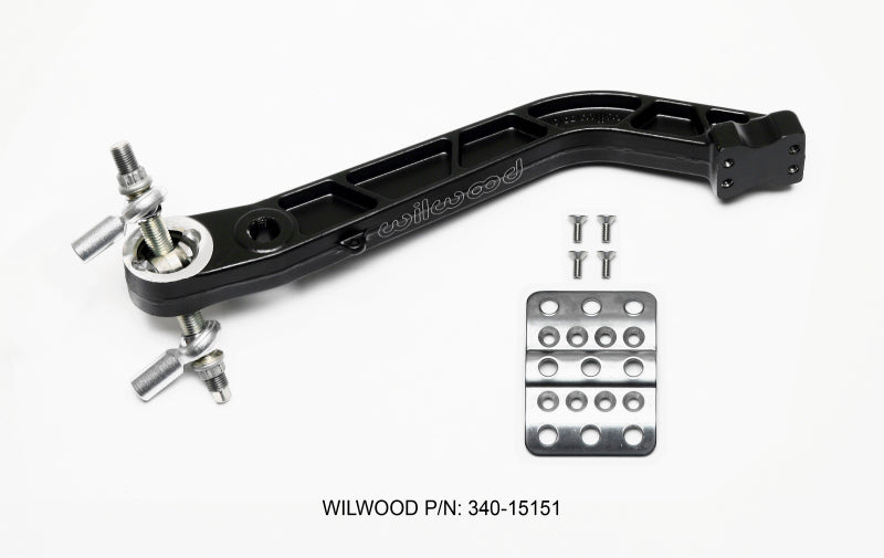Wilwood Retrofit Kit Adj Trubar Brake Pedal Brake -Rev Swing Mount -5.1:1 340-15151