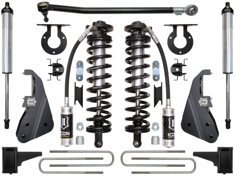 Icon 2017-Up Ford F-250/F-350 4-5.5" Lift Stage 2 Coilover Conversion System K63152