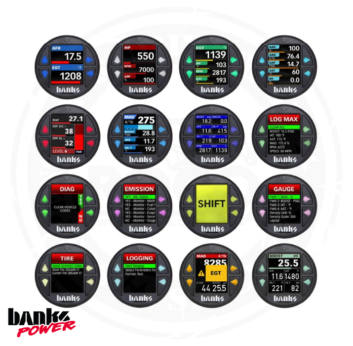 Banks Power Derringer Tuner with iDash 1.8 Super Gauge 66585