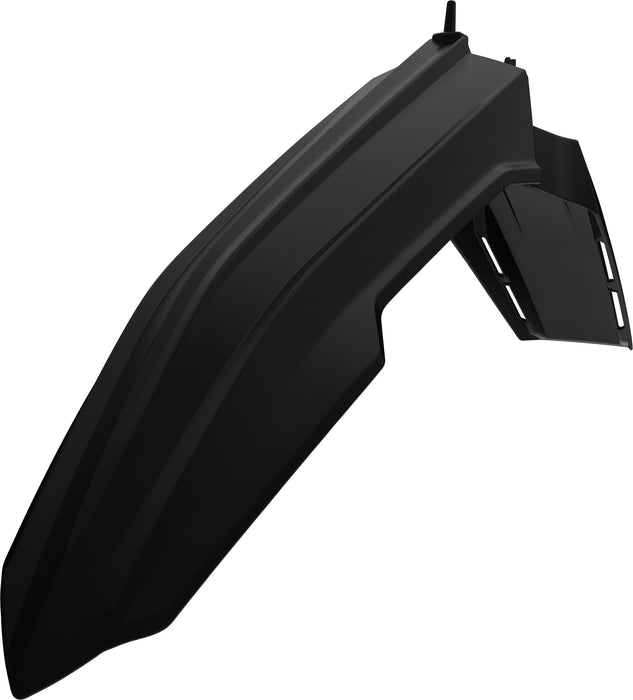 Polisport Front Fender (Restyle ('19)) (Black) Compatible With 01-08 SUZUKI RM250