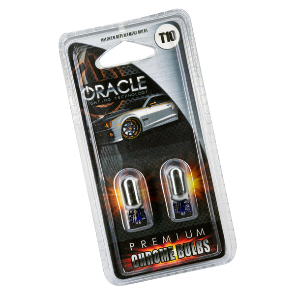 Oracle T10 Chrome Bulbs (Pair) White SEE WARRANTY 5501-001