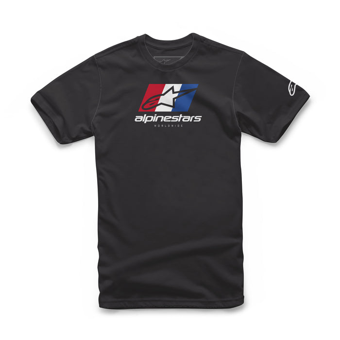 Alpinestars World Tour Tee Black Xl 1211-72010-10-XL