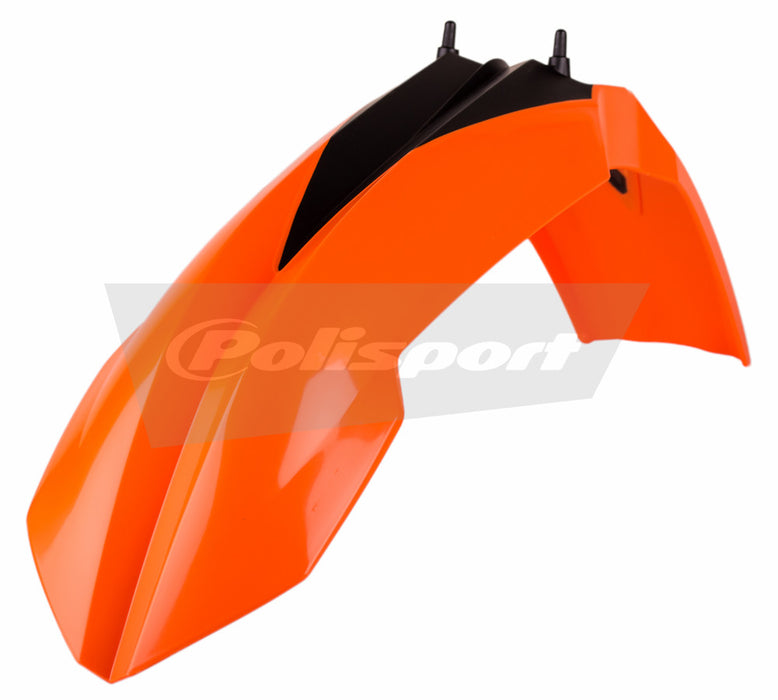 Polisport Front Fender (Orange KTM) Compatible with 13-17 KTM 85SX