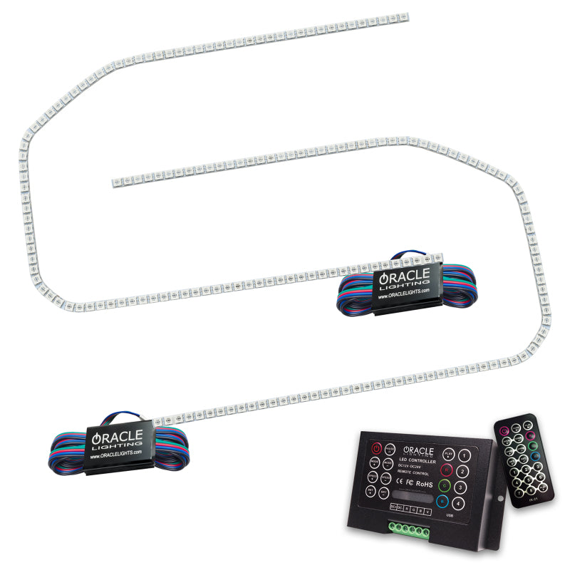 Oracle 16-18 Fits GMC Sierra Headlight DRL Upgrade Kit Colorshift W/ 2.0 Controller See Warranty 1320-333