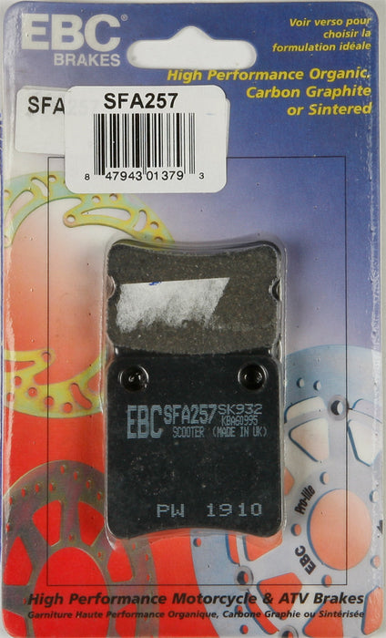 EBC Brakes SFA257 Standard Scooter Brake Pad