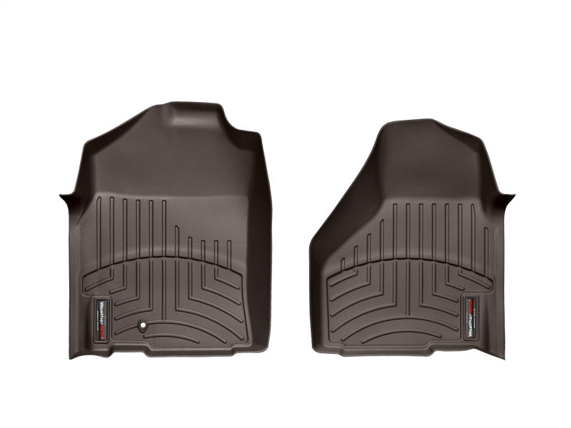 WeatherTech 2009+ Compatible with Dodge Ram 1500 Front FloorLiner Cocoa (Fits Quad/Regular Cab) 472381