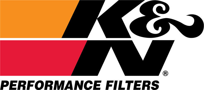 K&N Round Red Size 14in 5.125in Neck Flange x 4.875in O/A H Flow Control Custom Assembly 61-4030