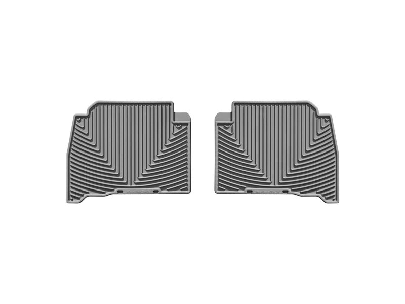 WeatherTech 08-13 Lexus LX570 Rear Rubber Mats Grey W127GR