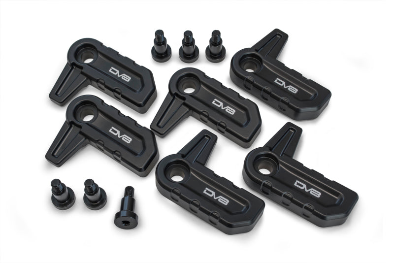 DV8 Offroad T-Handles For Hard Top; Billet Fits select: 2021 JEEP WRANGLER UNLIMITED, 2020 JEEP WRANGLER