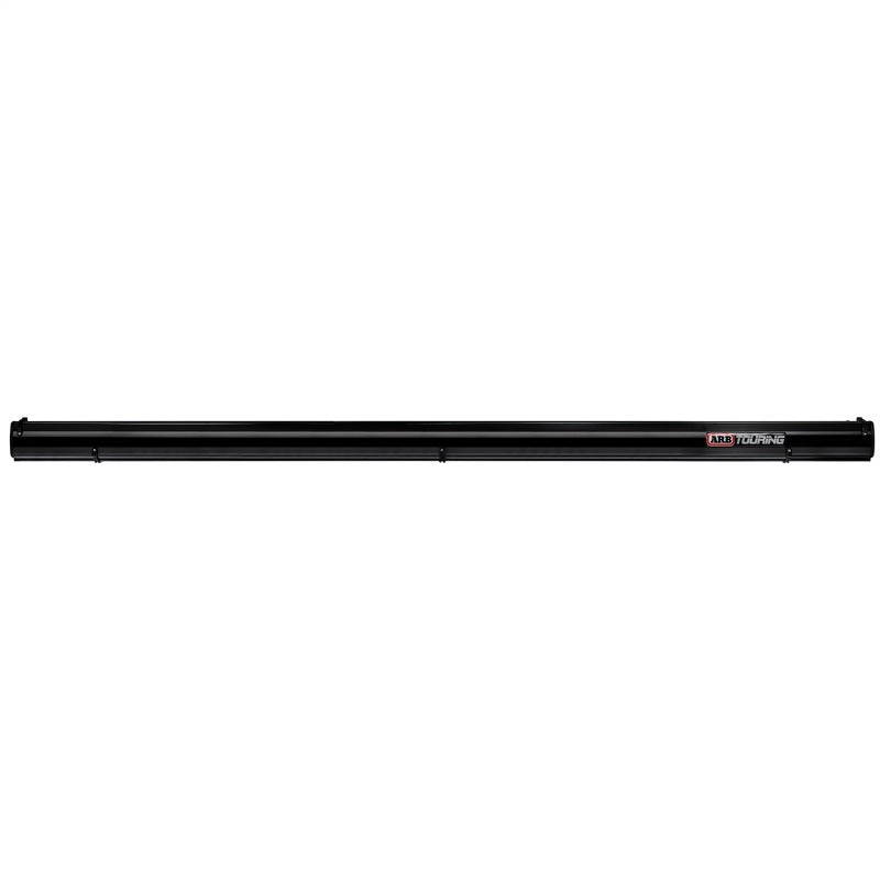ARB Aluminum Awning, Black Frame, 8.2FT x 8.2FT, Installed With LED Light Strip 814412A