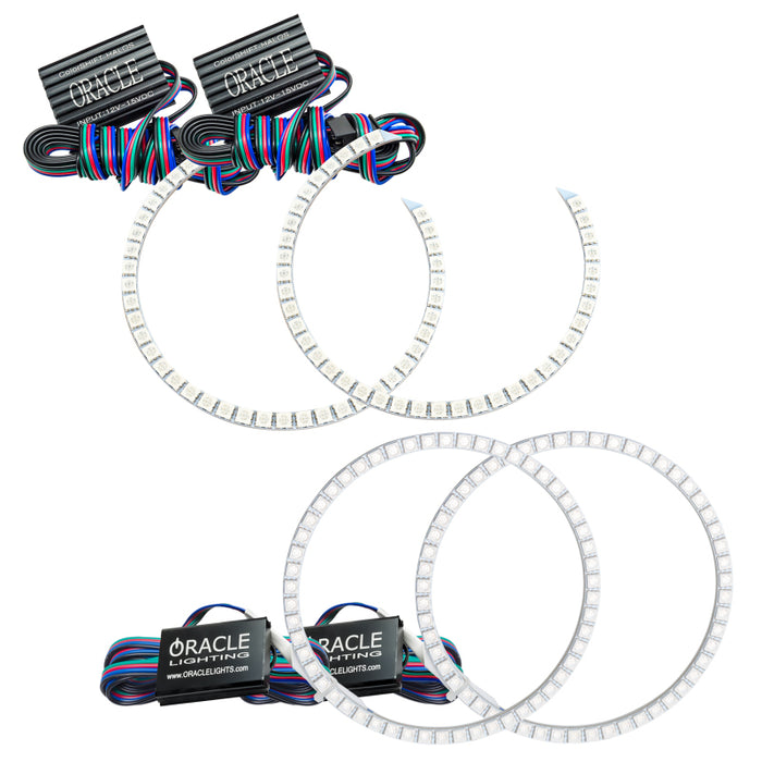 Oracle Lights 3972-334 LED Headlight Halo Kit ColorShift No Controller NEW Fits select: 2002-2009 CHEVROLET TRAILBLAZER