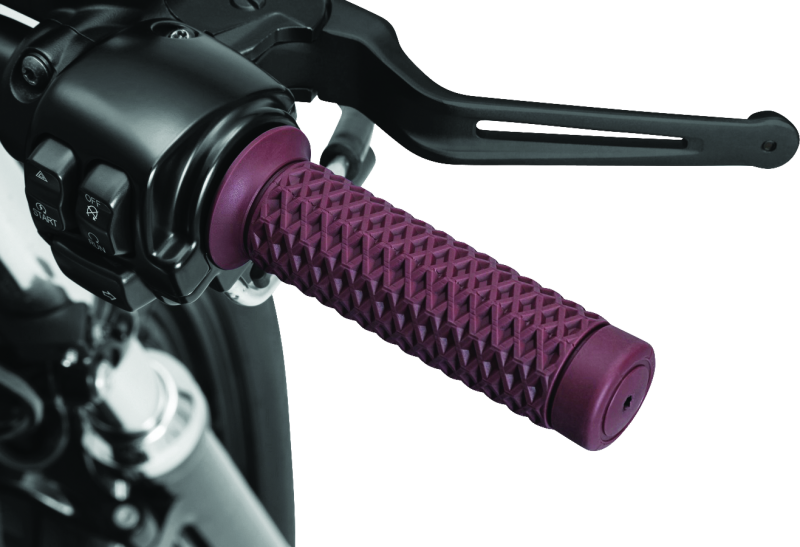 Kuryakyn Braaap Grips 7/8in Red  6597